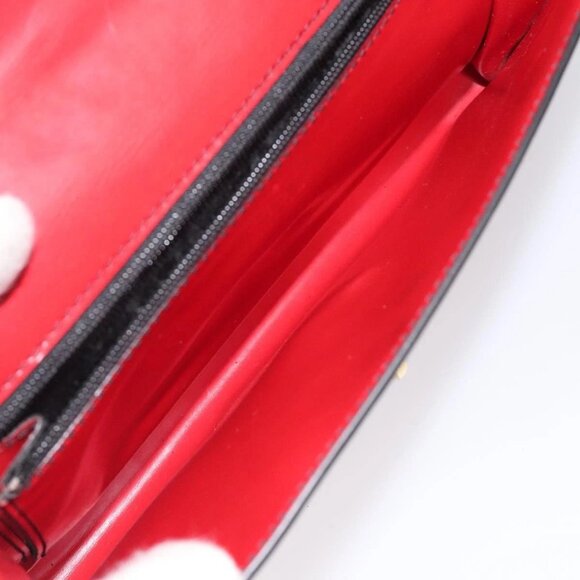 LOUIS VUITTON Epi Pochette Arche Shoulder Bag Red M52577 LV Auth 125313 - Picture 10 of 16